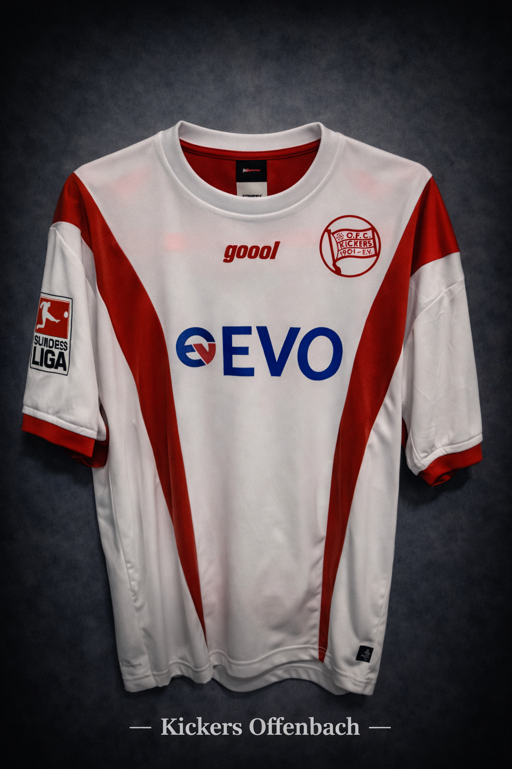 Kickers Offenbach 2007/2008 Spielertrikot #8 Sieger