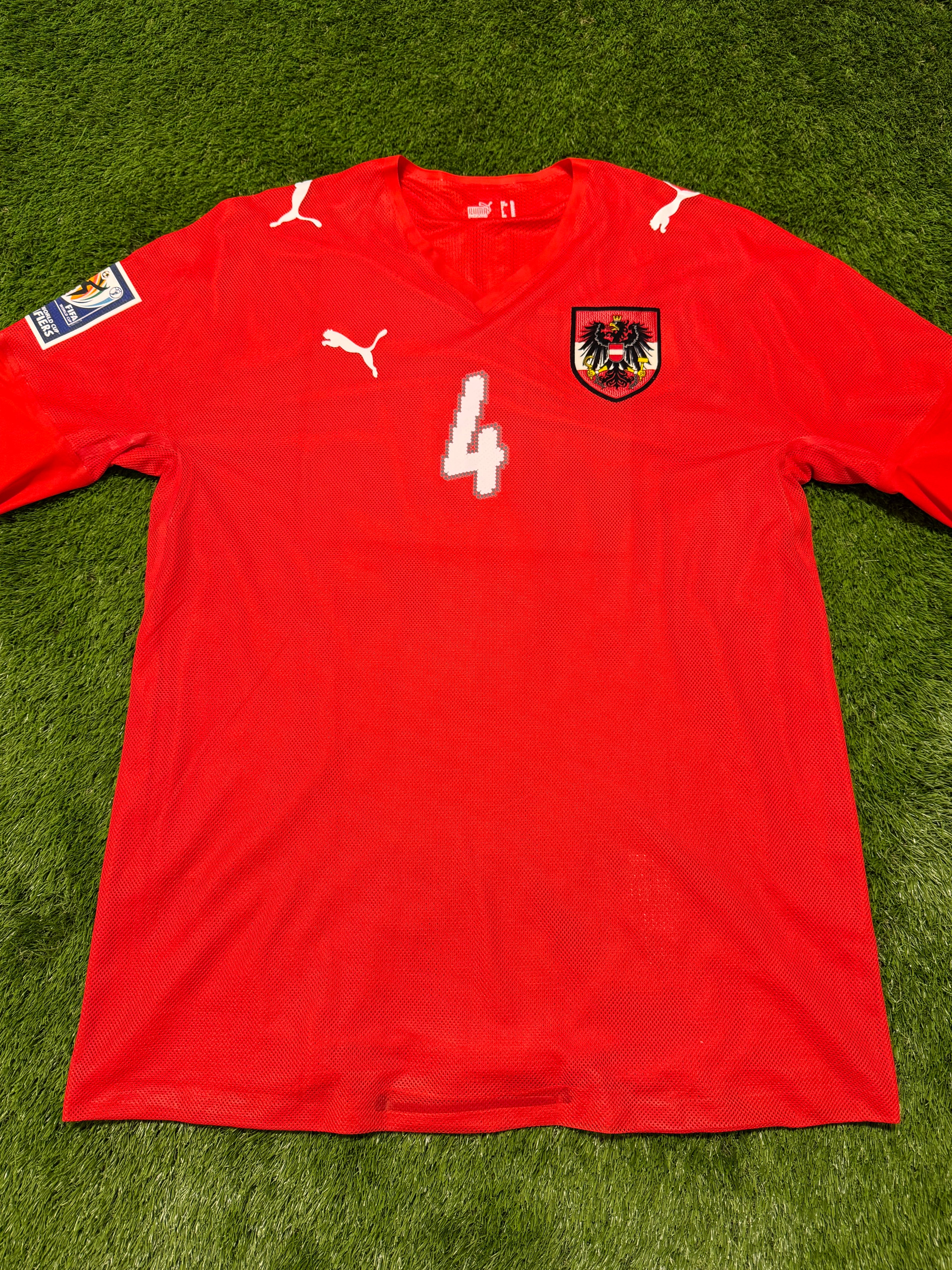 Österreich 2008/2009 #4 Emanuel Pogatetz #matchprepared EM Quali