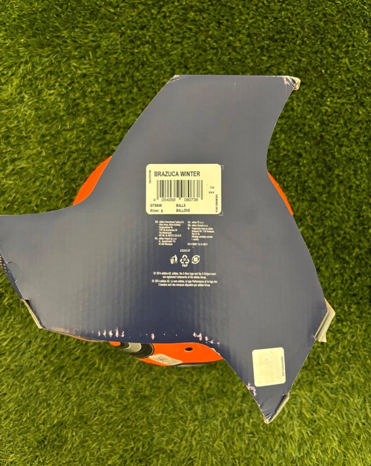 brazuca OMB Winter powerorange WM 2014