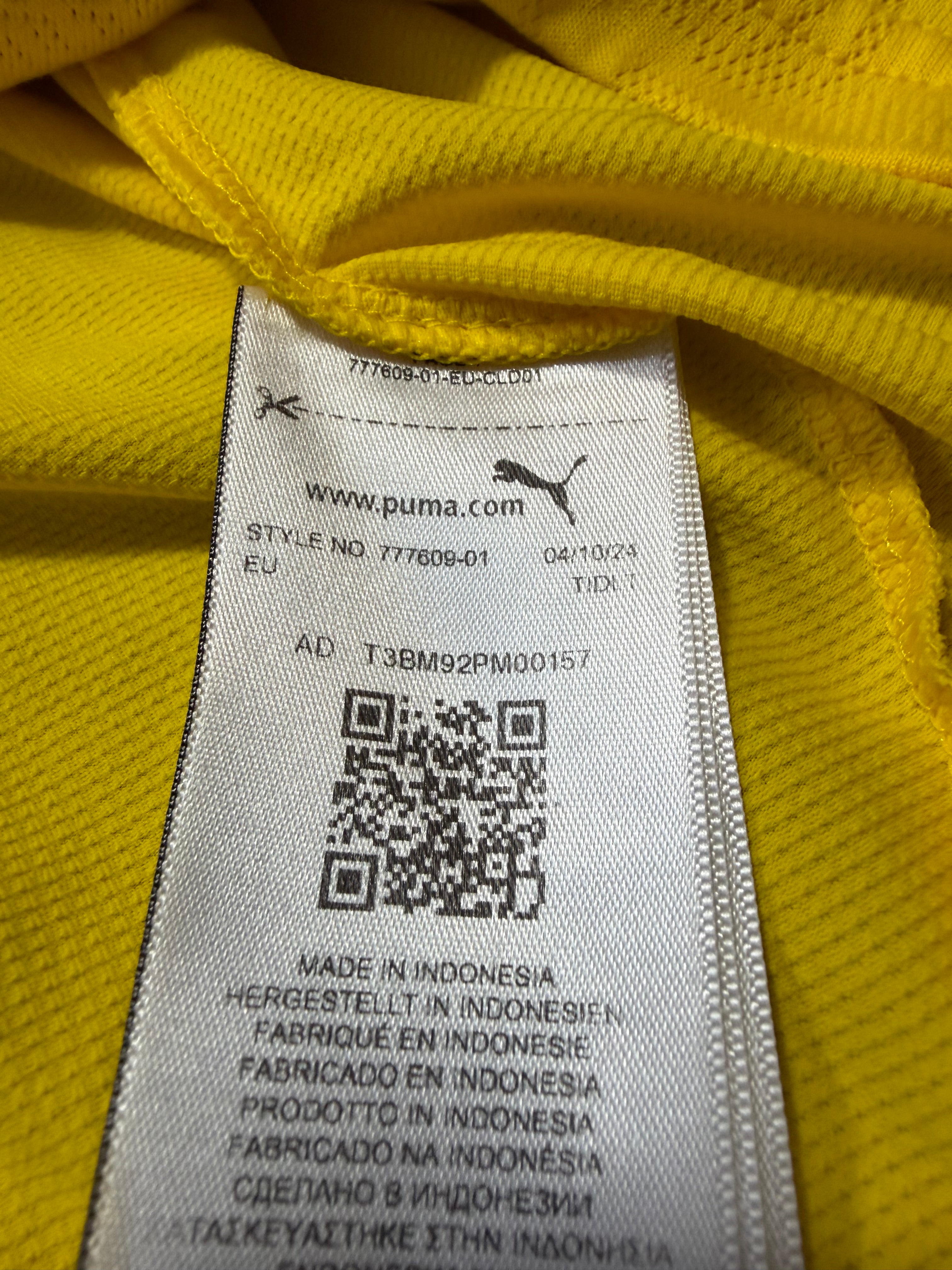 BVB Borussia Dortmund Matchworn Pre-Match/Training #43 Jamie Bynoe-Gittens