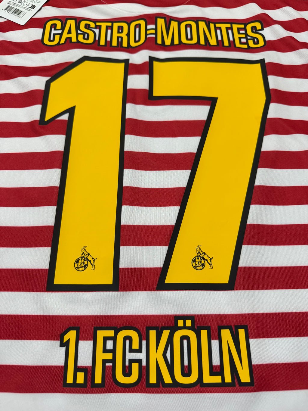 1. FC Köln Karneval 2025/2026 #17 Castro Montes #NEU