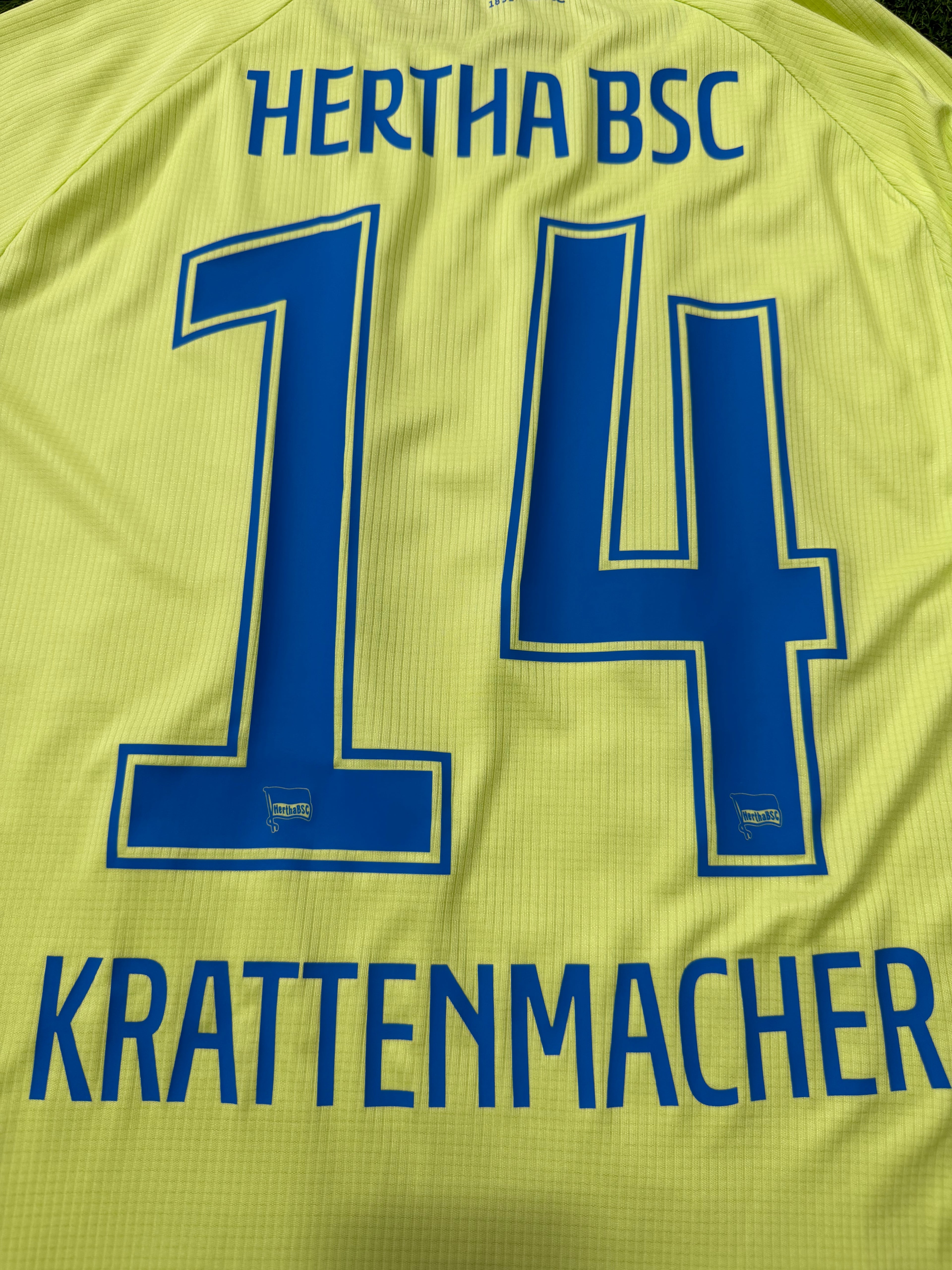 Hertha BSC 3rd 2025/2026 #matchworn/matchprepared #14 Maurice Krattenmacher