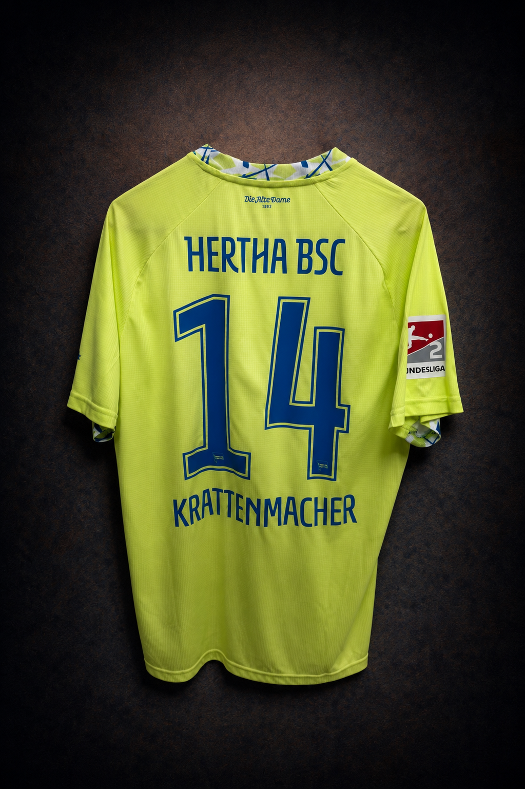 Hertha BSC 3rd 2025/2026 #matchworn/matchprepared #14 Maurice Krattenmacher