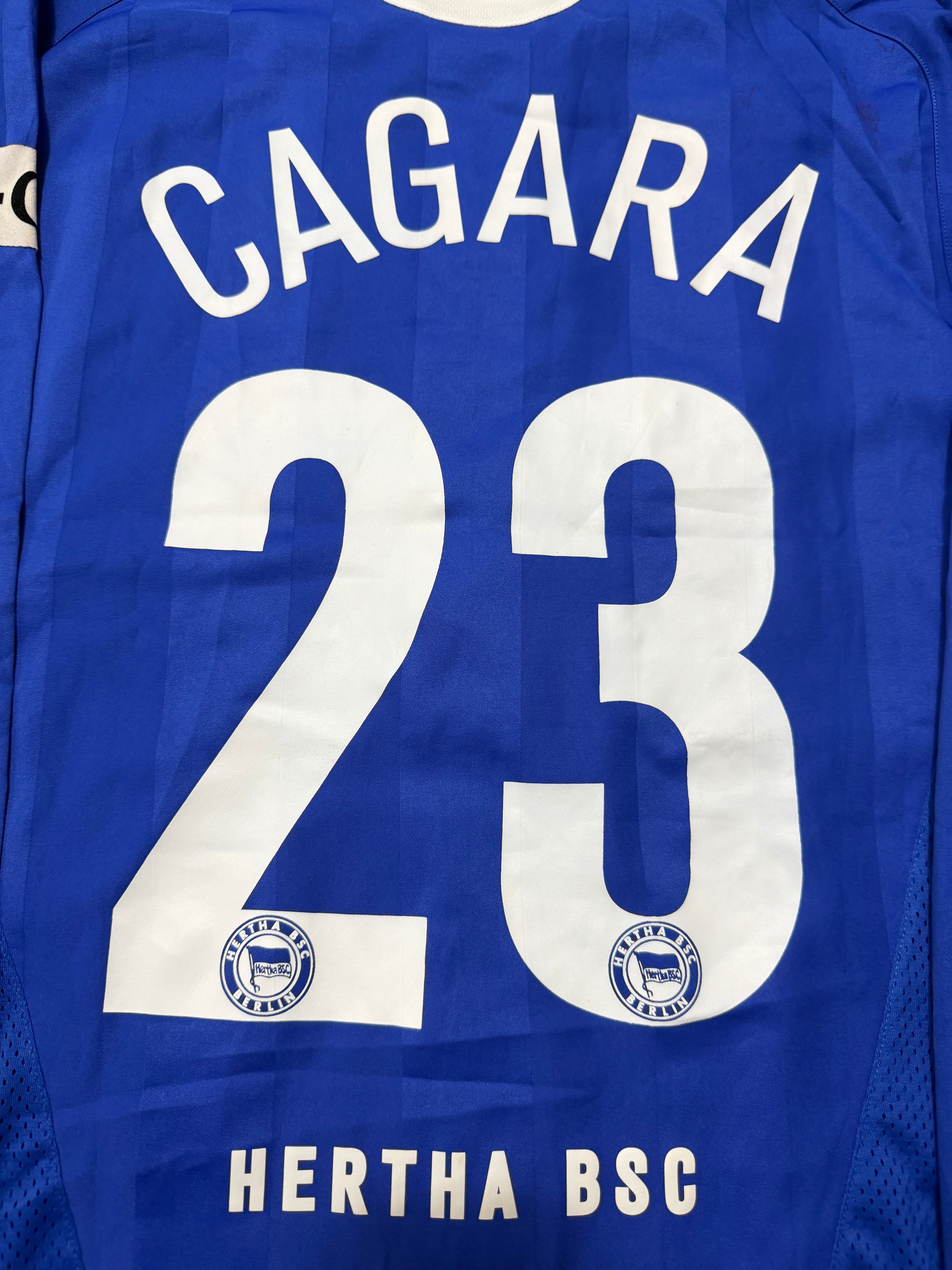 Hertha BSC 2006/2007 longsleeve #matchworn/matchprepared - Nike Total 90 - #23 Dennis Cagara