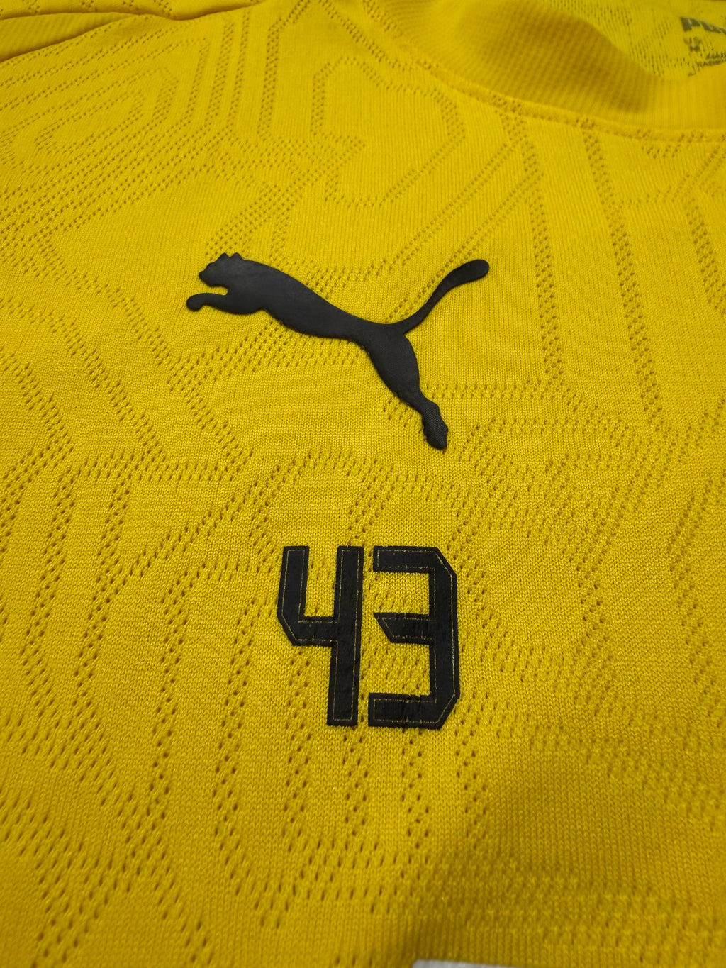 BVB Borussia Dortmund Matchworn Pre-Match/Training #43 Jamie Bynoe-Gittens