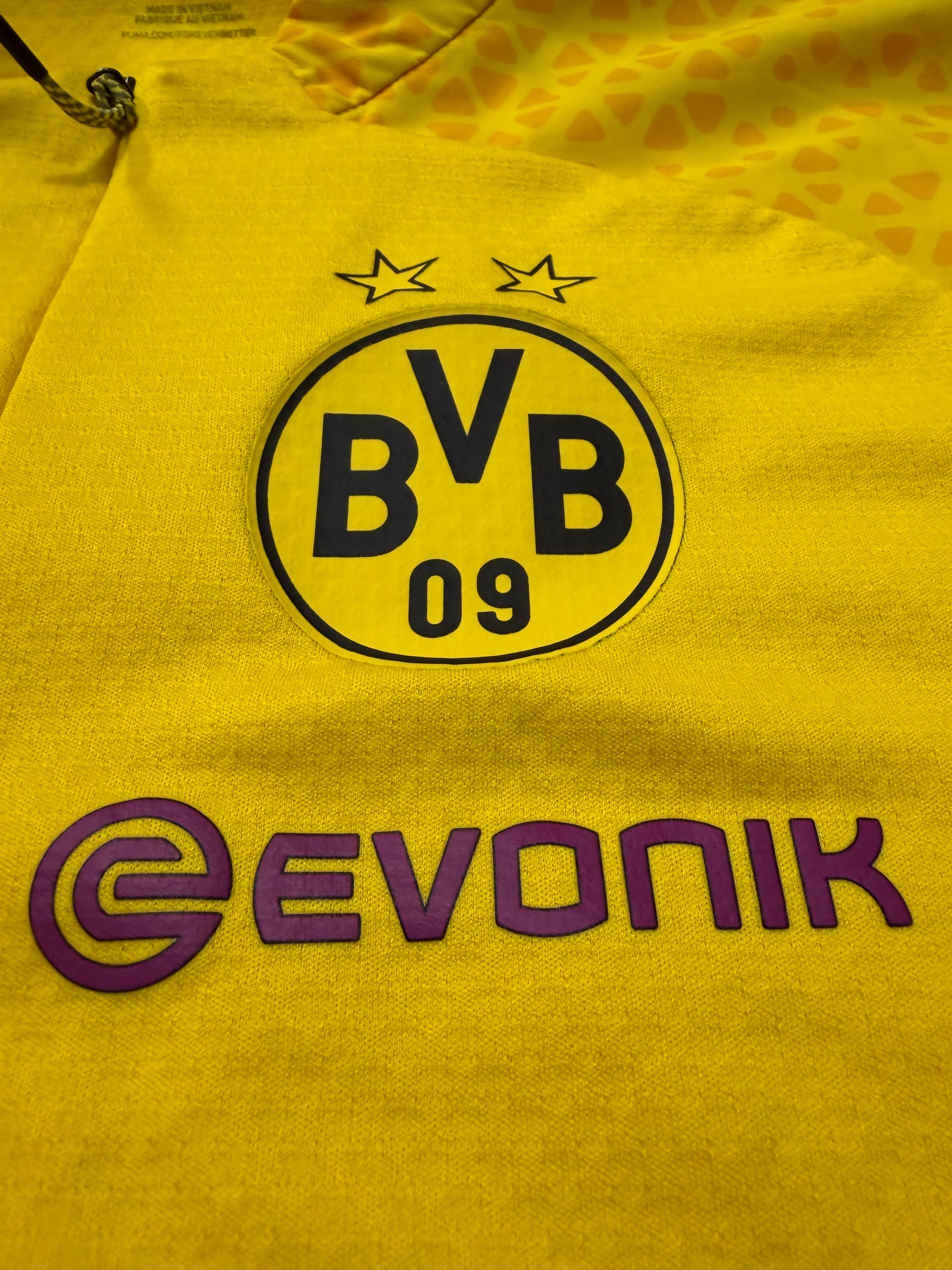 BVB Borussia Dortmund Matchworn Windbreaker #21 Nico Schlotterbeck