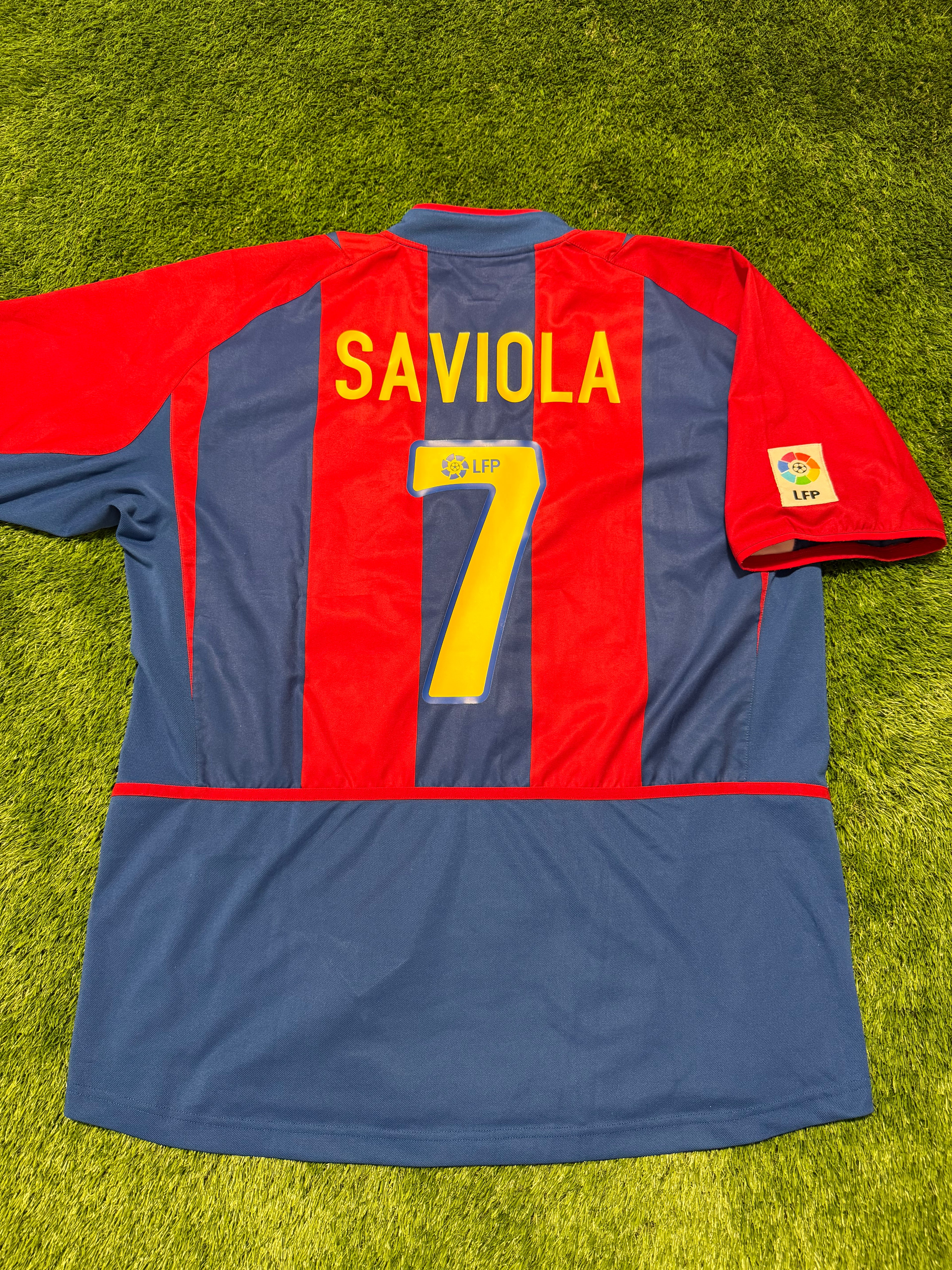 FC Barcelona 2002/2003 #7 Javier Saviola