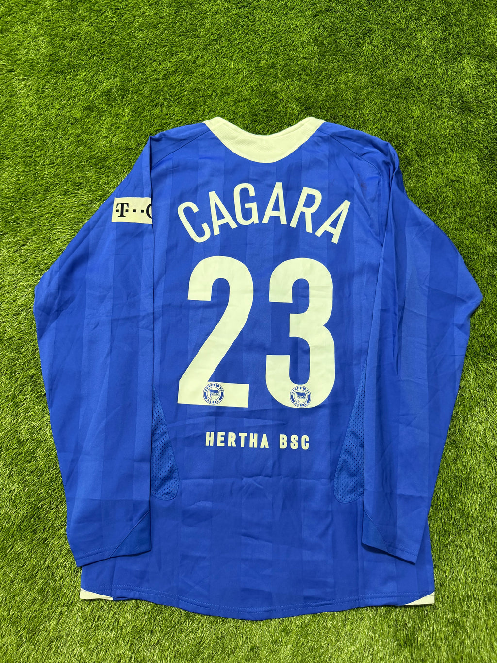 Hertha BSC 2006/2007 longsleeve #matchworn/matchprepared - Nike Total 90 - #23 Dennis Cagara