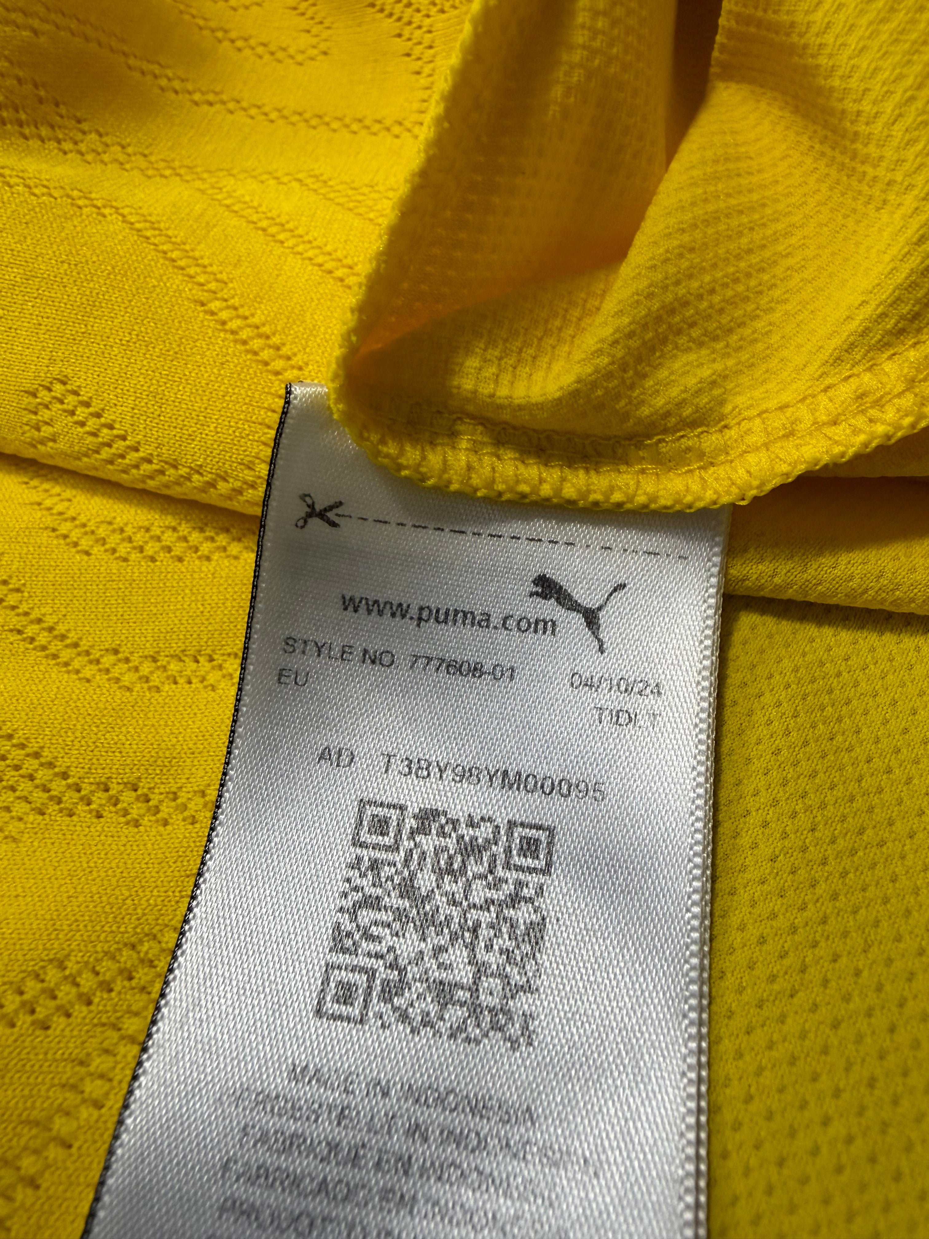 BVB Borussia Dortmund Matchworn Pre-Match/Training #43 Jamie Bynoe-Gittens