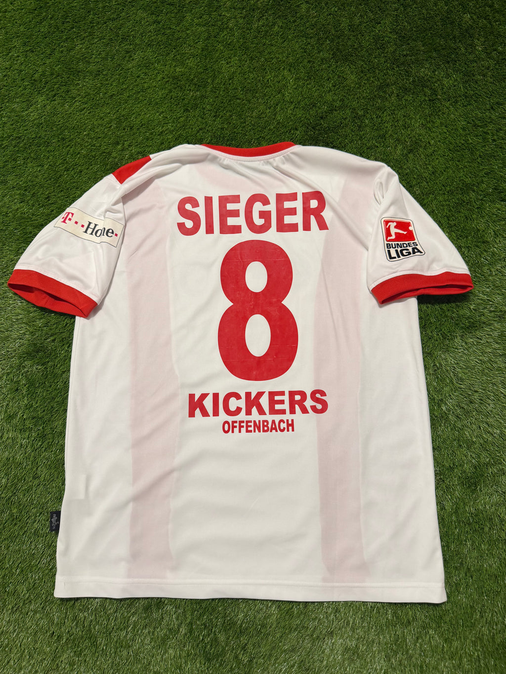 Kickers Offenbach 2007/2008 Spielertrikot #8 Sieger
