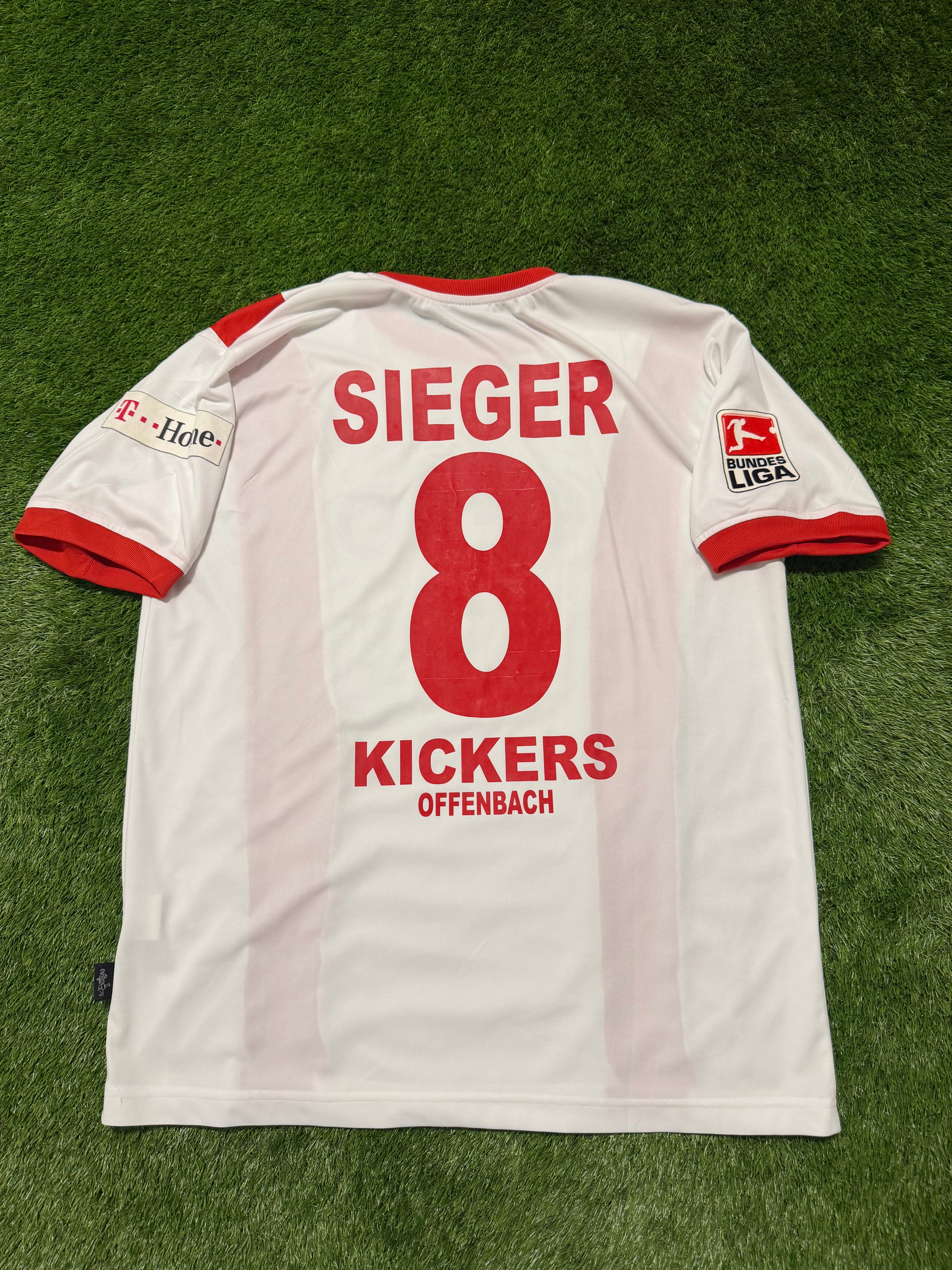 Kickers Offenbach 2007/2008 Spielertrikot #8 Sieger