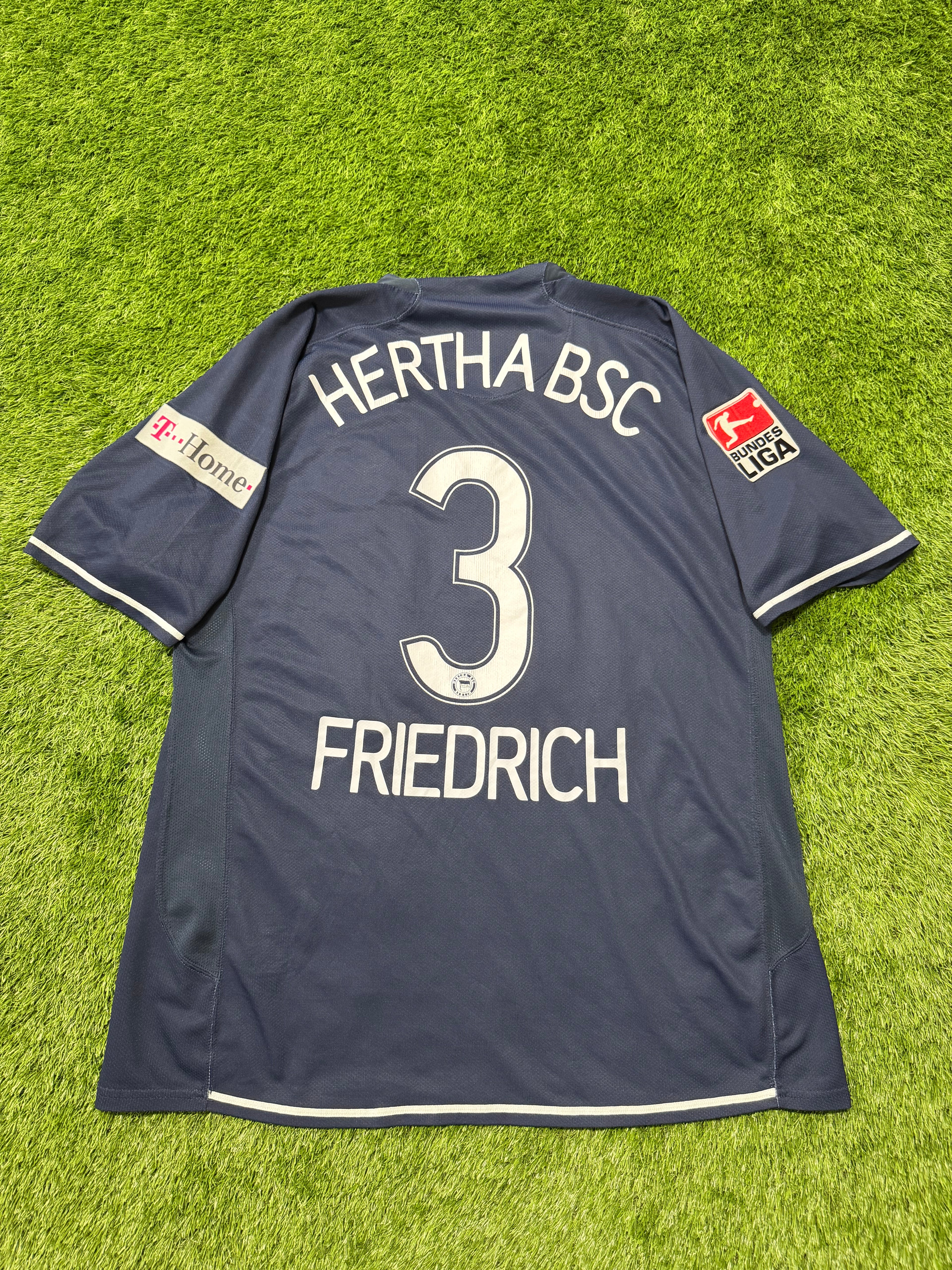 Hertha BSC 2007/2008 #matchworn/matchprepared #3 Arne Friedrich