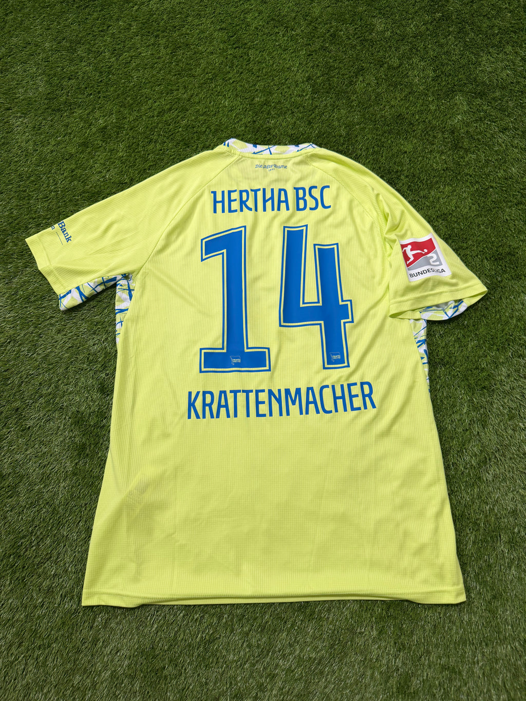 Hertha BSC 3rd 2025/2026 #matchworn/matchprepared #14 Maurice Krattenmacher