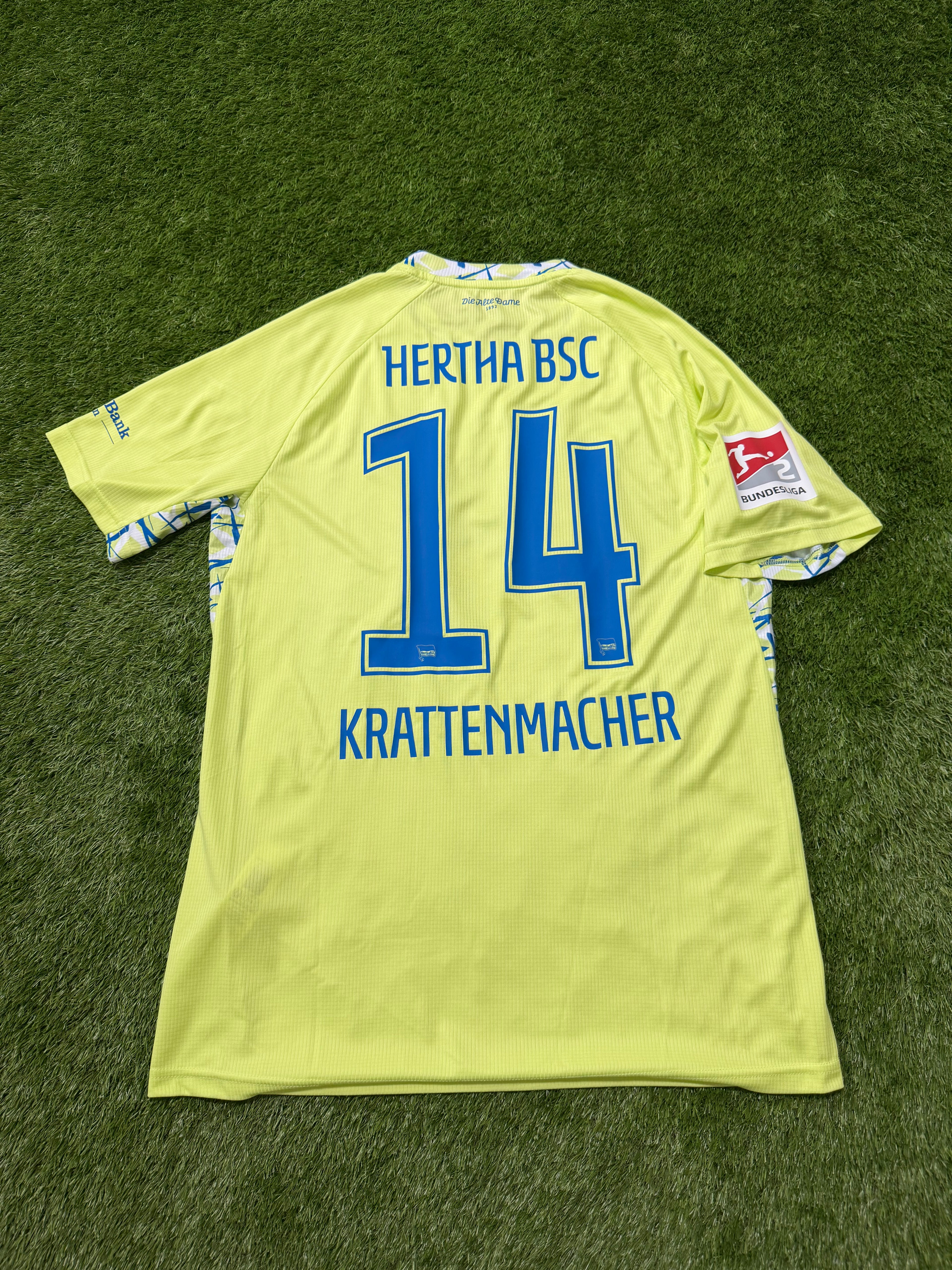 Hertha BSC 3rd 2025/2026 #matchworn/matchprepared #14 Maurice Krattenmacher
